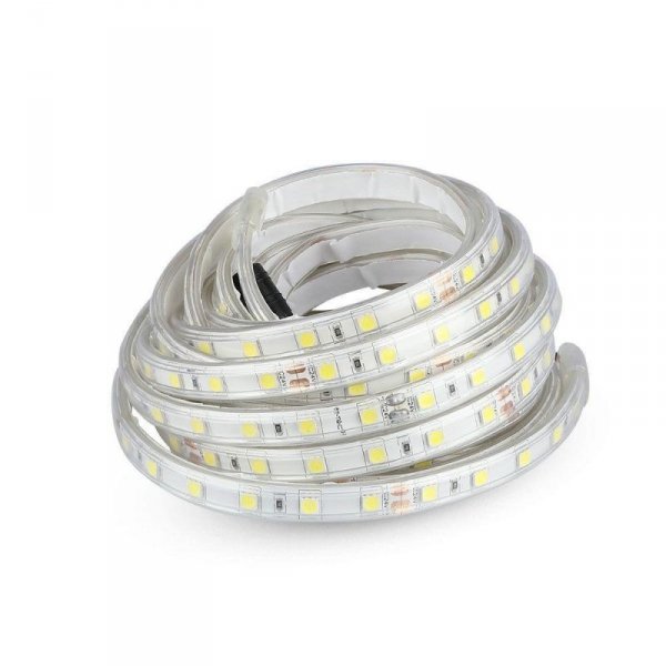 Taśma LED V-TAC SMD5050 300LED 24V IP65 RĘKAW 10W/m VT-5050 4000K 830lm
