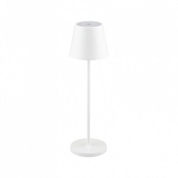 Lampka Biurkowa Nocna V-TAC 2W LED Ładowanie Ściemnianie IP54 Biała VT-7522 3000K 200lm