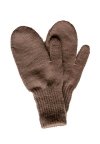 Rękawiczki z jednym palcem, kolor brązowy, Mona