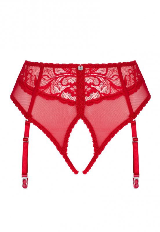 Figi Obsessive Dagmarie Garter Panties z paskami XS-2XL