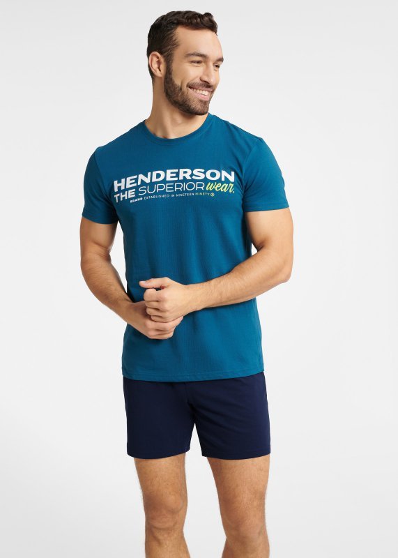 Piżama męska Henderson Core 40679 Fader M-2XL blue