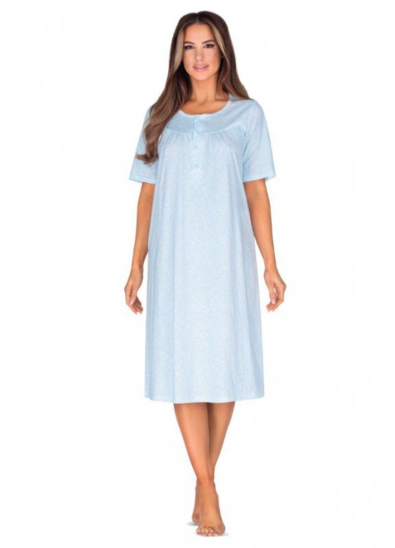Koszula nocna Regina 006 M-XL niebieska
