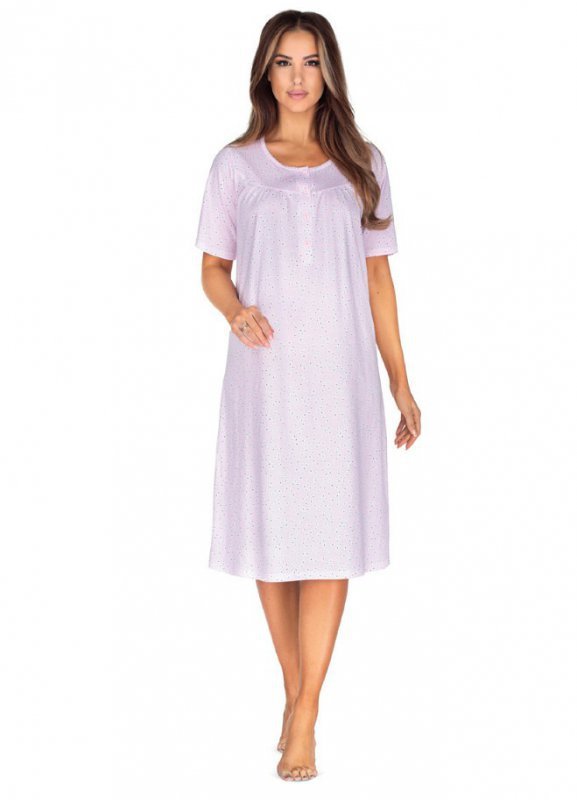 Koszula nocna Regina 006 M-XL różowa