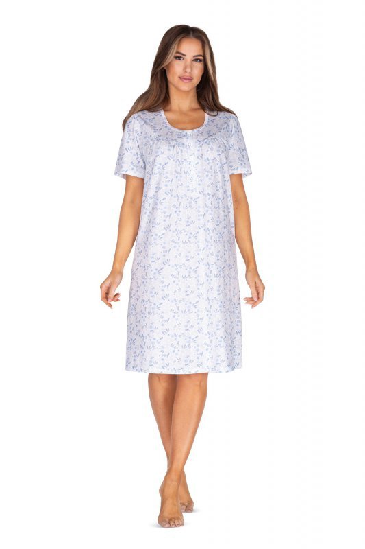 Koszula Regina 005 2XL-3XL niebieska