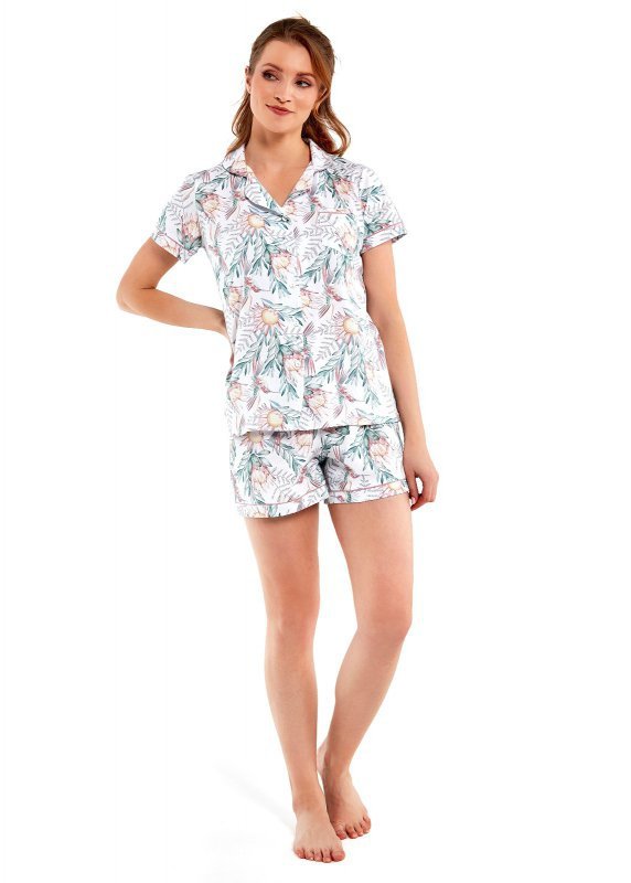 Piżama Cornette 346/264 Bianca kr/r S-2XL
