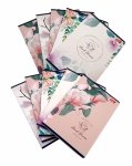 10 x ZESZYT w KRATKĘ A5 60 kartek Romentic Garden ZESTAW