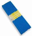 DUŻY ZESTAW DLA PRZEDSZKOLI 10X BIBUŁA 50X200 cm DO&DECO NIEBIESKA