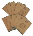 10 x ZESZYT SZKOLNY W KRATKĘ A5 60 KARTEK ECOLINE