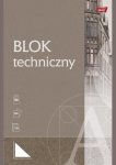 Blok techniczny, format A4, 10 kartek, UNIPAP 0002