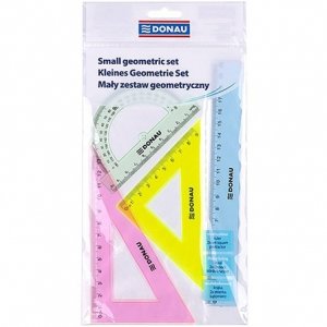 Zestaw geometryczny DONAU mały mix kolorów