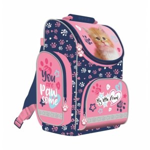 TORNISTER SZKOLNY ST.MAJEWSKI MY LITTLE FRIEND GINGER KITTY 0321