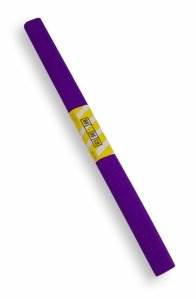 BIBUŁA 50X200 cm MARSZCZONA SZKOLNA DO&DECO FIOLETOWA