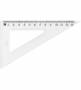 Ekierka szkolna GRAND 13,5 cm