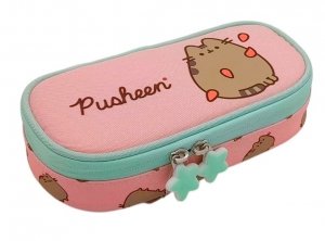 PIÓRNIK SASZETKA Z KLAPKĄ PUSHEEN PINK 9520 