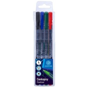 CIENKOPISY TRÓJKĄTNE 0,4 MM ASTRAPEN 4 SZTUKI 3060