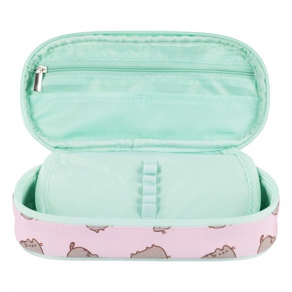 PIÓRNIK SASZETKA Z KLAPKĄ PUSHEEN PINK 9520