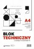 BLOK TECHNICZNY Wektor 160 g A4, 10 arkuszy 