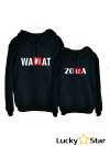 Bluzy dla par (zestaw dla niej i dla niego) Wariat/Zołza + twój napis