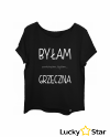 Koszulka Damska Byłam GRZECZNA
