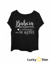 Koszulka Damska BABCIA to przyjaciel