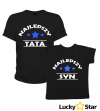 Zestaw koszulek Najlepszy TATA, SYN