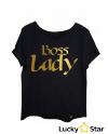 Koszulka Damska oversize Boss Lady