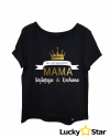 Koszulka Damska Jej wysokość MAMA Najlepsza & Kochana