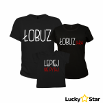 Zestaw Koszulek Łobuz, Łobuziara, Lepiej nie pytaj.