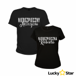Zestaw DLA PAR Niebezpieczna Kobieta - Niebezpieczny Mężczyzna