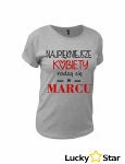 Koszulka Damska Najpiękniejsze KOBIETY rodzą się... (twój miesiąc)
