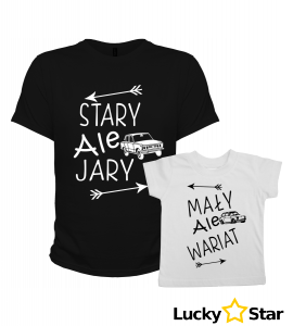 Zestaw koszulek Stary ale jary, Mały ale wariat