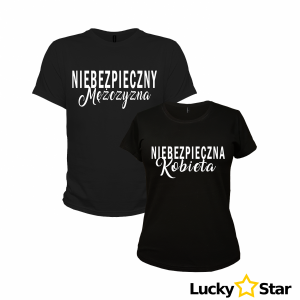 Zestaw DLA PAR Niebezpieczna Kobieta - Niebezpieczny Mężczyzna