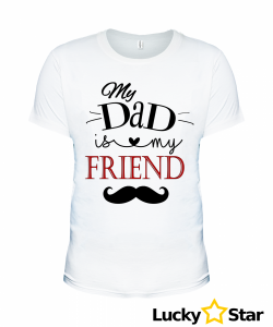 Koszulka Męska My DAD is my FRIEND