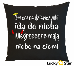 Poduszka Grzeczne dziewczynki...