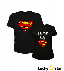 Zestaw koszulek I love my hero