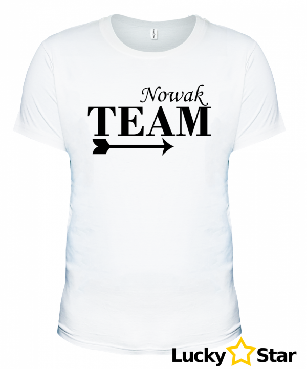 Zestaw koszulek Twoje Nazwisko TEAM