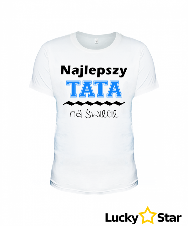 Koszulka Męska Najlepszy Tata na świecie