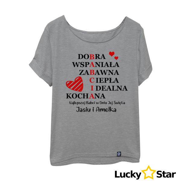 Koszulka Najlepszej Babci w dniu Jej Święta