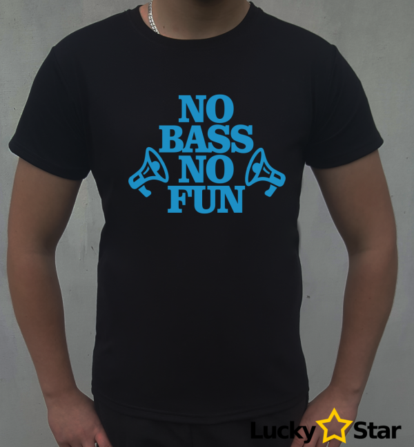 Koszulka Męska No bass no fun