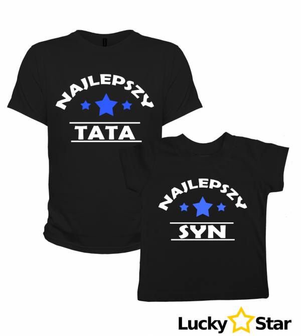 Zestaw koszulek Najlepszy TATA, SYN