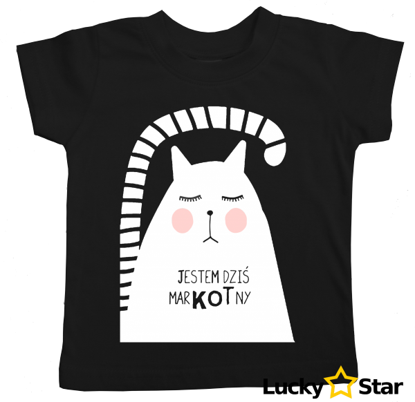 Koszulka dziecięca Jestem dziś marKOTny/a