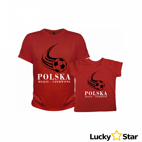 Zestaw koszulek Polska Biało-Czerwoni