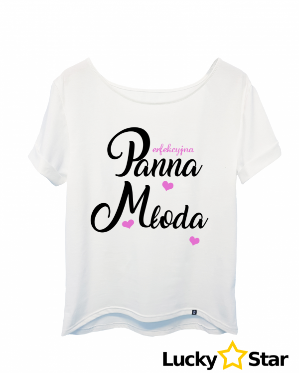 Koszulka Damska Perfekcyjna Panna Młoda
