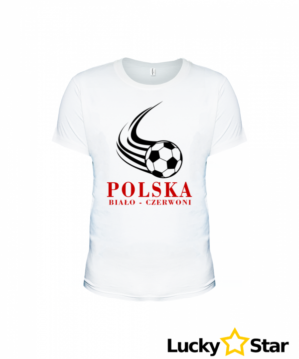 Koszulka Męska POLSKA Biało-Czerwoni