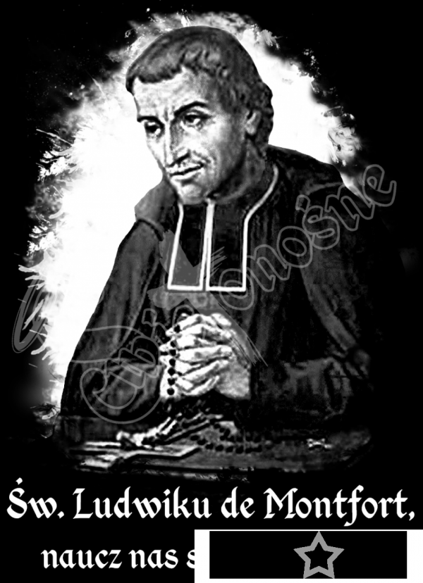 Koszulka Świętonośna - Św. Ludwik de Montfort
