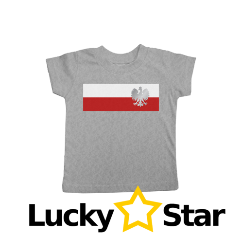 Koszulka dziecięca Flaga Biało-Czerwona