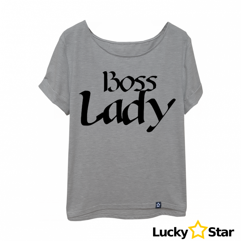 Koszulka Damska oversize Boss Lady
