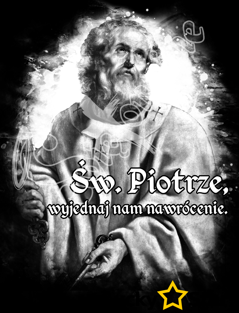 Koszulka Świętonośna - Św. Piotr
