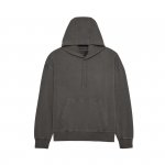 FOX BLUZA KAPTUR WORDMARK OVERSIZED FLEECE PEWTER 