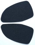 Tankpad Antypoślizgowy 2 Części RG Racing Kawasaki Z1000 (03-06) Black 
